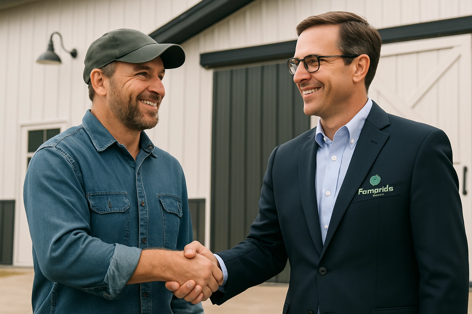 Supplier partnership handshake